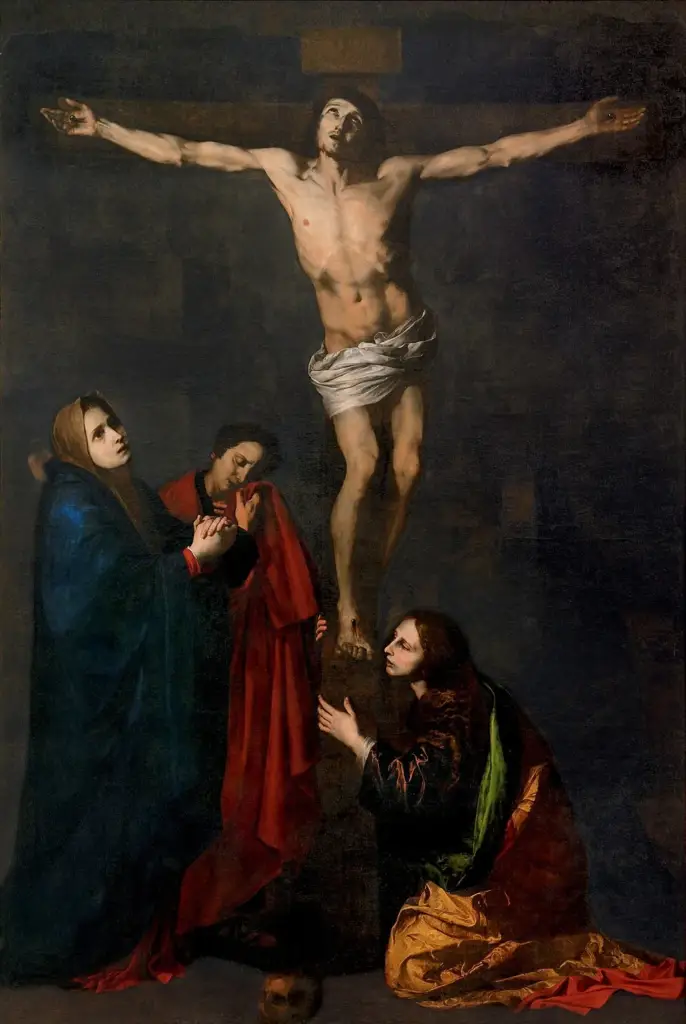 La Expiración de Cristo, lienzo de José de Ribera (h. 1616-1618), Insigne Iglesia Colegial de Osuna