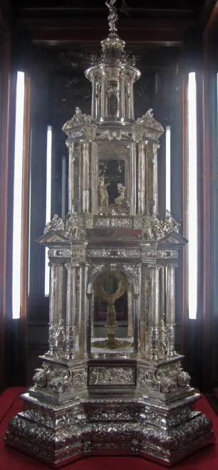 Gran Custodia Procesional del Corpus, obra de Francisco de Alfaro (1579-1584), Parroquia de Santa María de la Asunción de Carmona